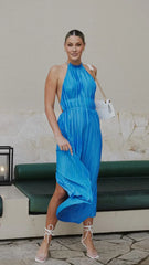 Frances Maxi Dress - Blue