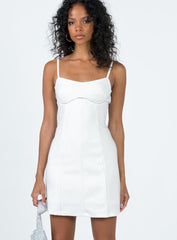 Lunara Mini Dress White