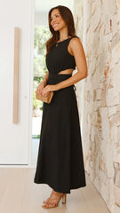 Kimberley Maxi Dress - Black