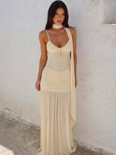 Ida Cream Maxi Dress