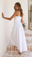 Vida Maxi Dress - White