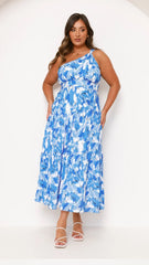 Jayma Maxi Dress - Blue Floral