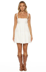 Esther White Mini Dress