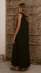 Rohan Maxi Dress - Black