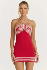 Newport After Five Halter Mini Dress