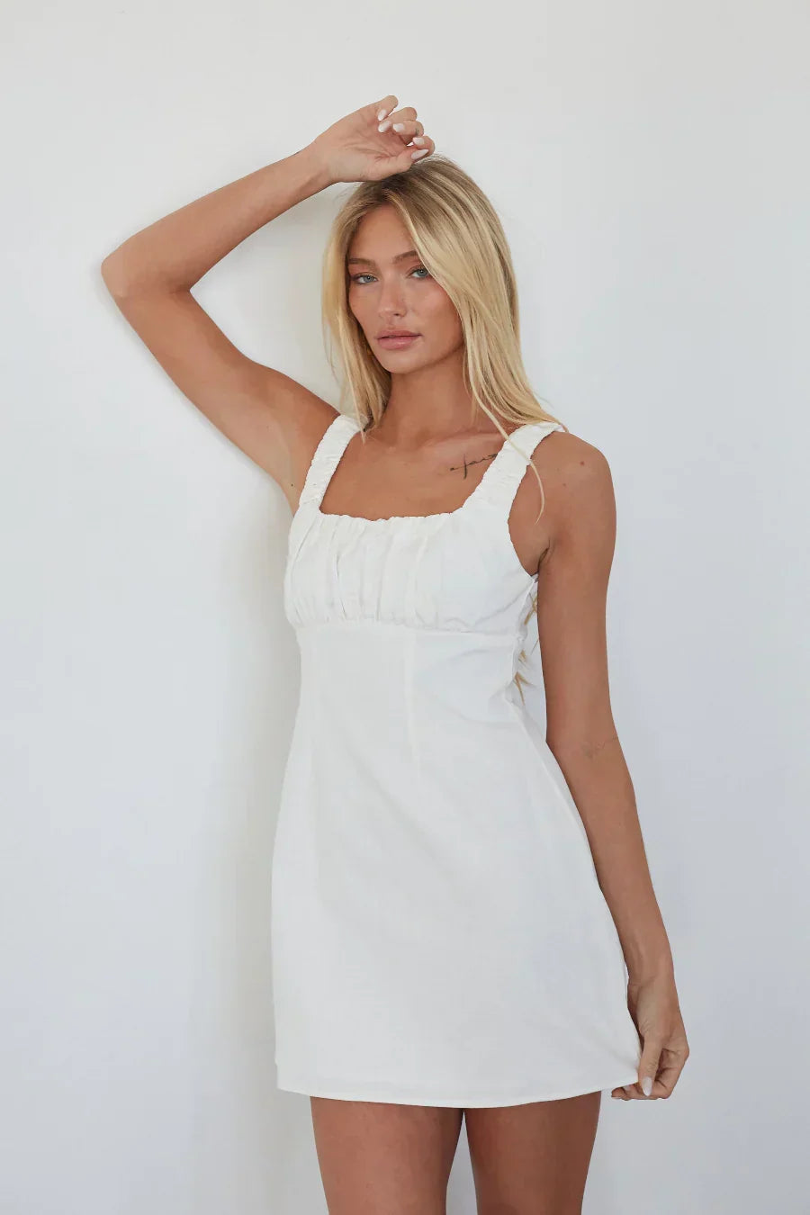 Genessa Linen Mini Dress