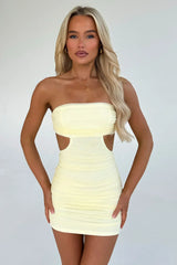 Pheobe Dress - Yellow