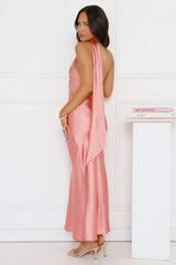 Kissed By Moonlight Satin Maxi Dress