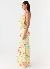 Like You Better Maxi Dress Lemon Soleil