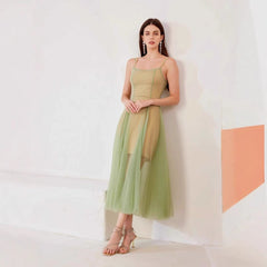 Swing Skirt Holiday Party Dress