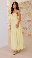 Spaghetti Strap Midi Dress