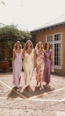 Lana Maxi Dress - Pink/Purple Floral