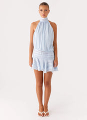 Sofia Chiffon Mini Dress