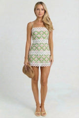 Palm Beach Luncheon Mini Dress