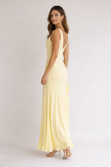 Lemon Solstice Maxi Dress