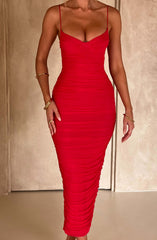 Rochelle Maxi Dress - Red
